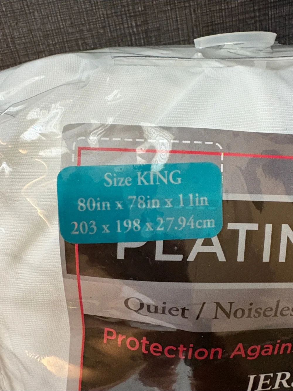 Premium Jersey Knit Zippered Mattress Encasement - White